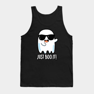 Just Boo It Cute Halloween Ghost Pun Tank Top